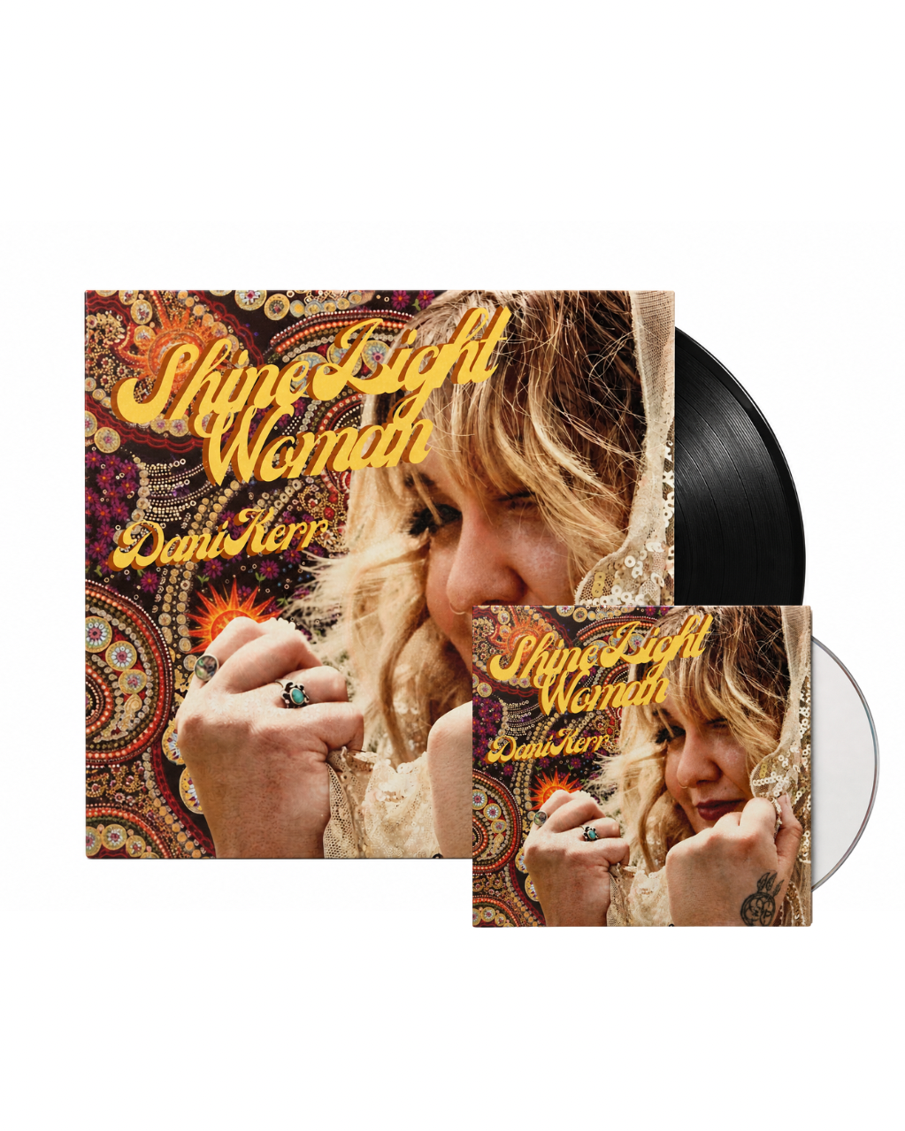 Shine Light Woman 12” Vinyl & CD Bundle *PRE-ORDER*