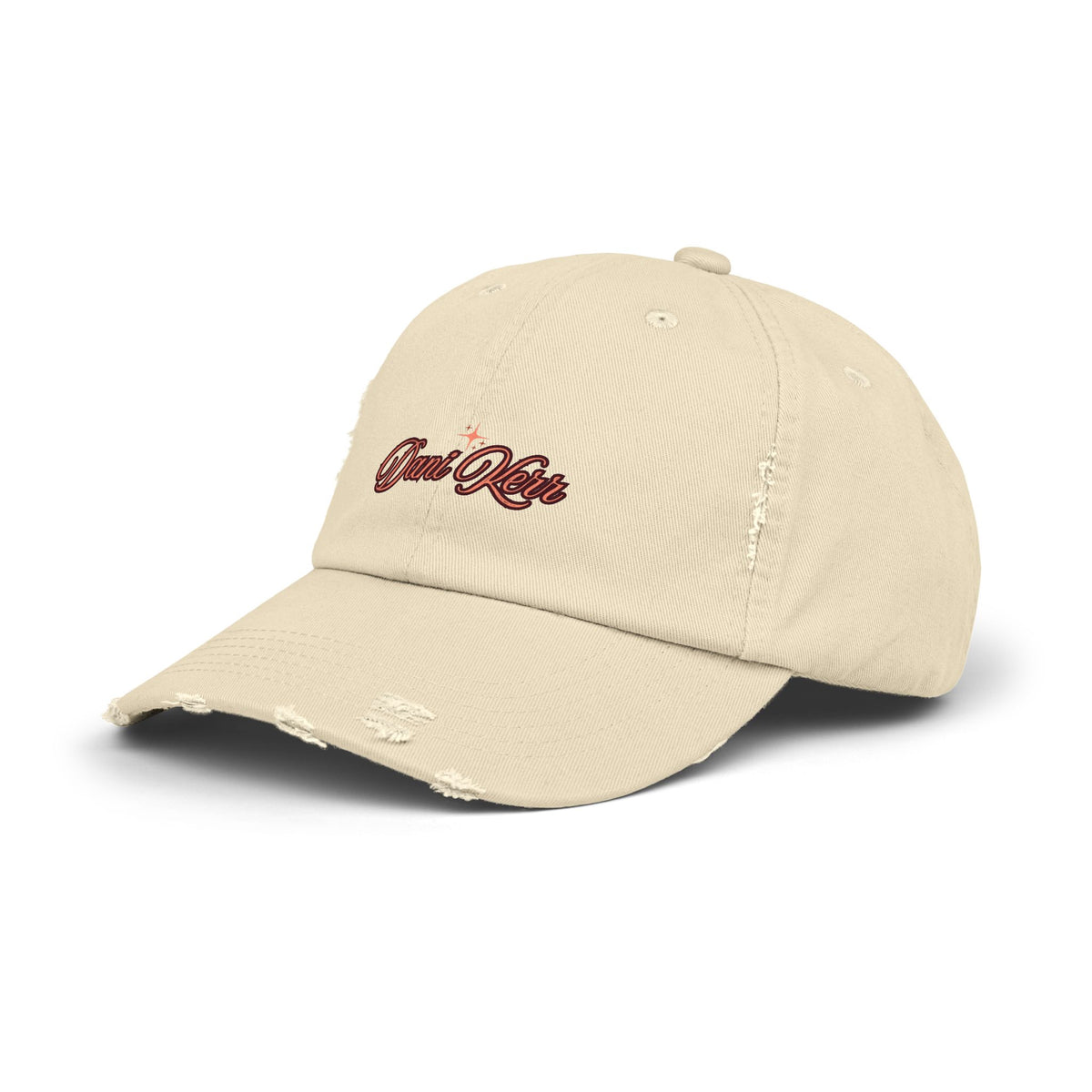 Dani Kerr Fall 2026 Distressed Baseball Cap