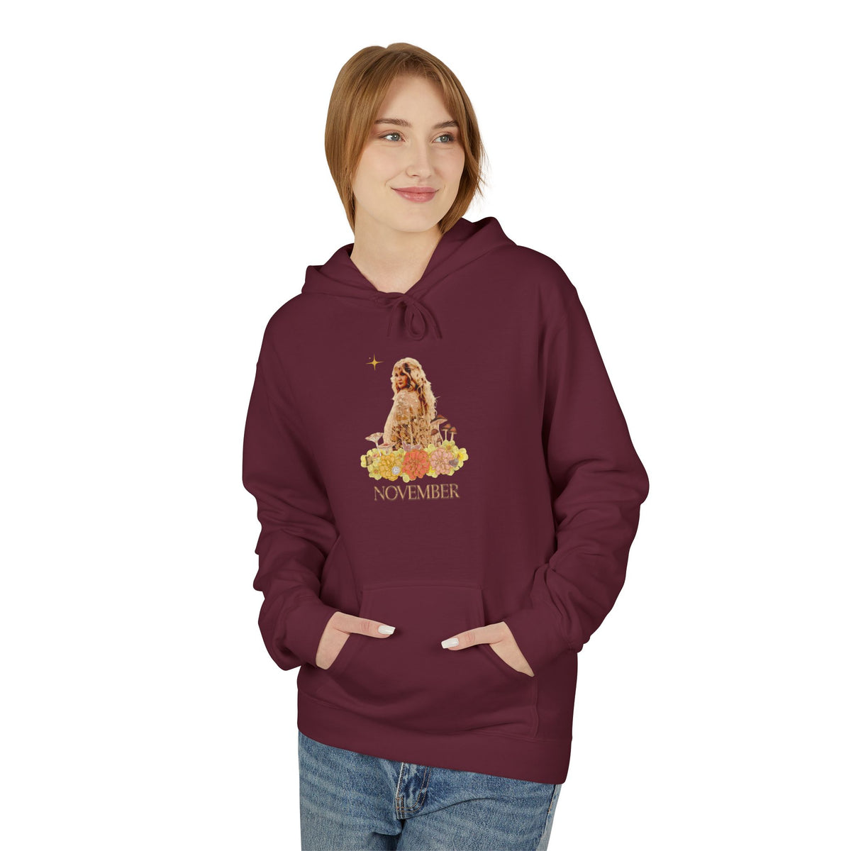 November Golden Retriever Hoodie – Autumn Dog Lover Pullover