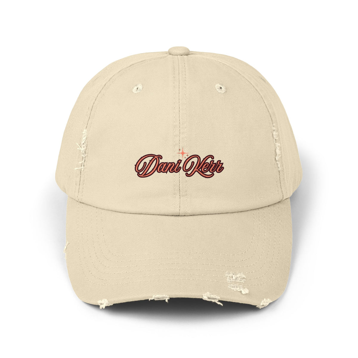 Dani Kerr Fall 2026 Distressed Baseball Cap