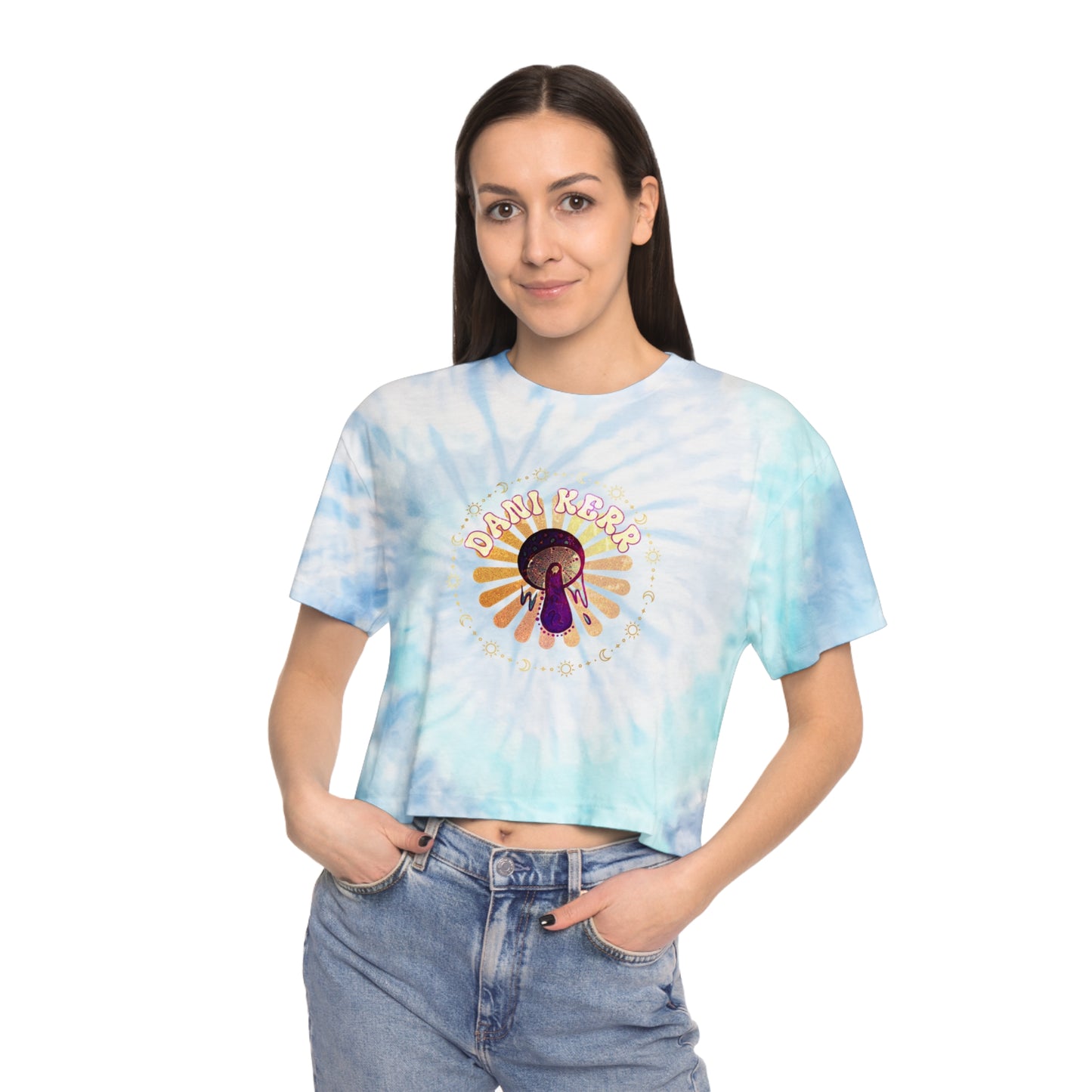 Dani Kerr Women's Tie-Dye Crop Tee