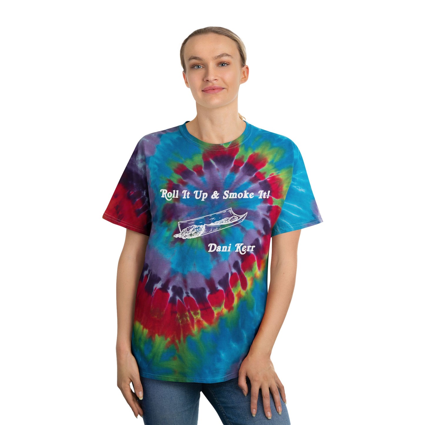 Roll It Up & Smoke It Tie-Dye Tee
