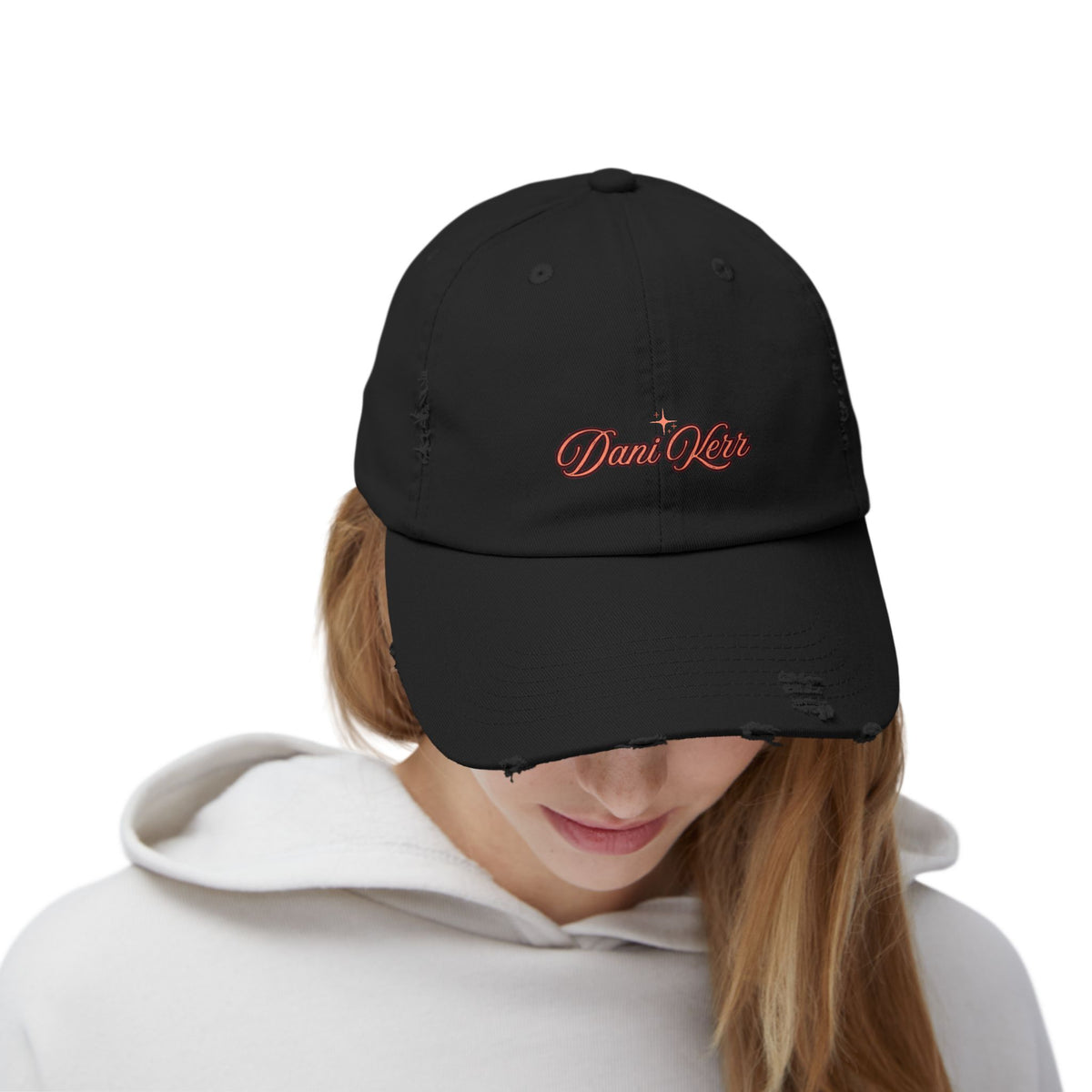 Dani Kerr Fall 2026 Distressed Baseball Cap