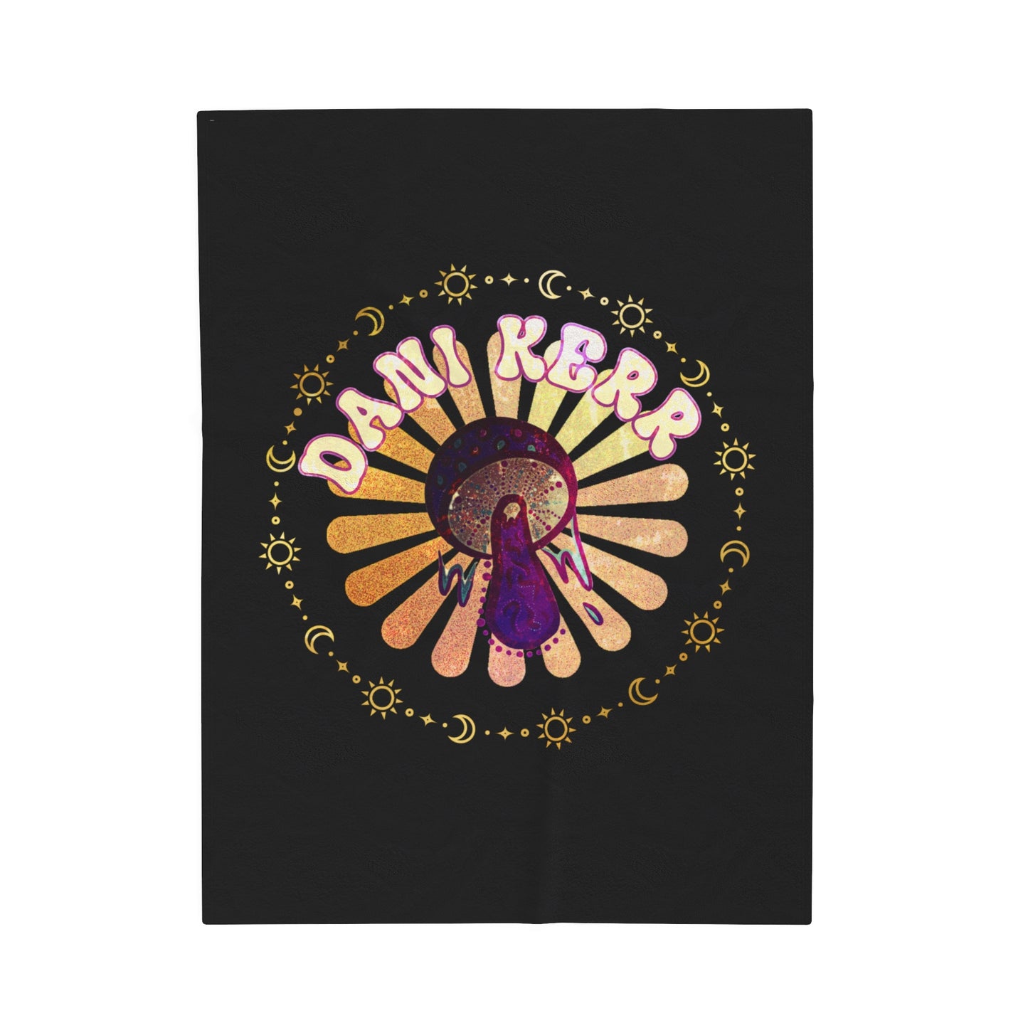 Dani Kerr Velveteen Plush Throw