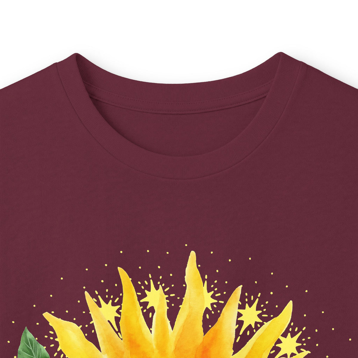 Long Sleeve Tee — "Baby King" Sunflower Graphic