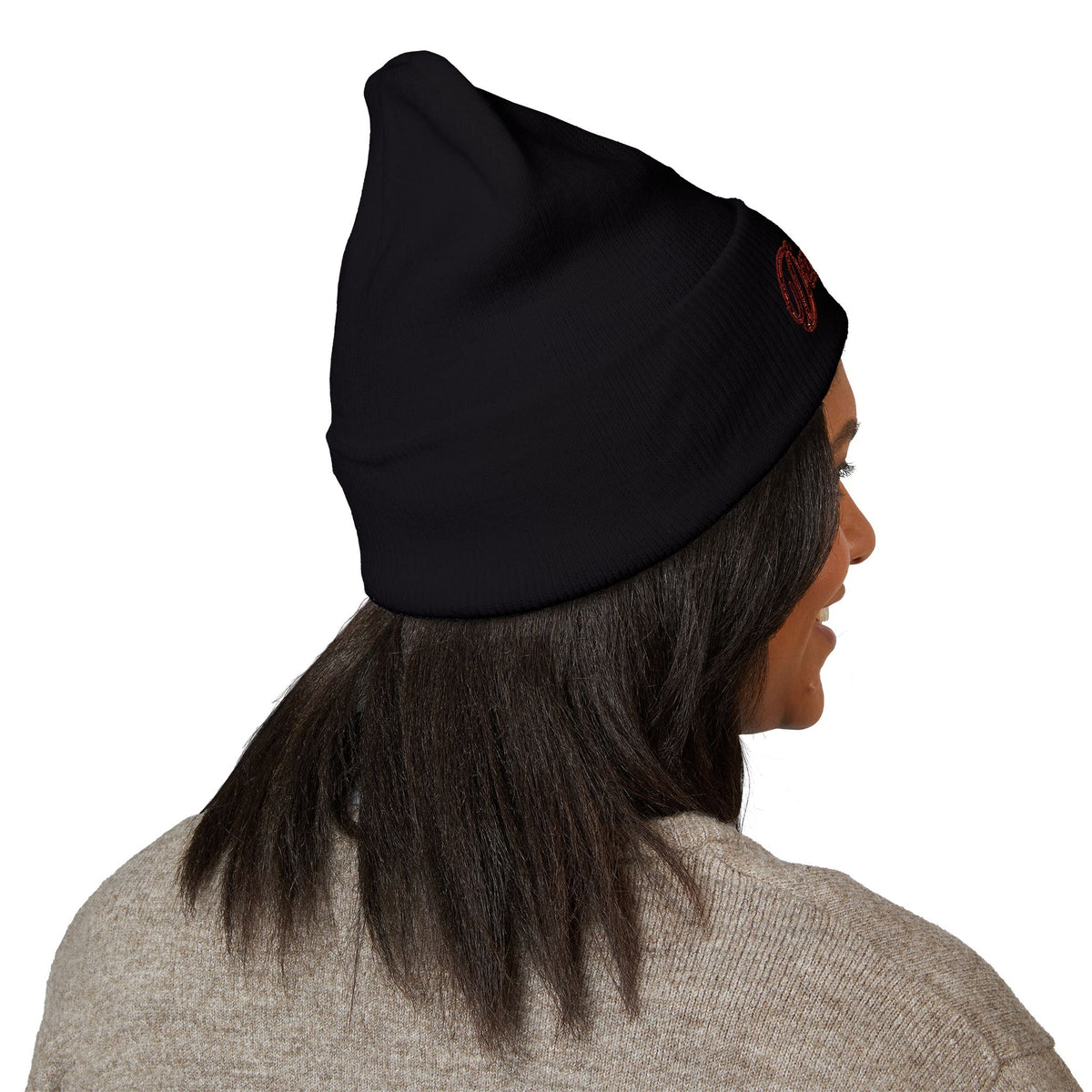 Embroidered 'Dani Kerr' Fall 2026 Cuffed Beanie