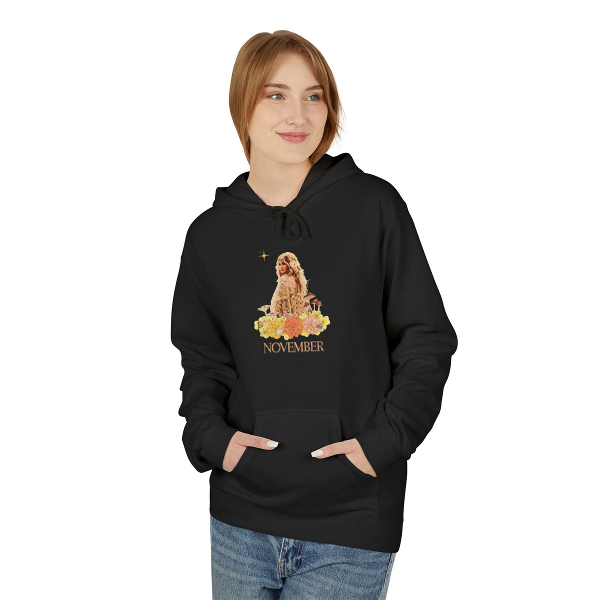 November Golden Retriever Hoodie – Autumn Dog Lover Pullover