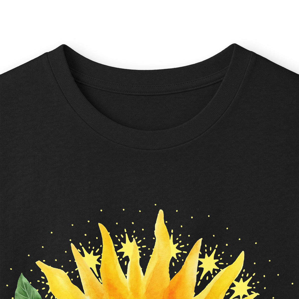 Long Sleeve Tee — "Baby King" Sunflower Graphic